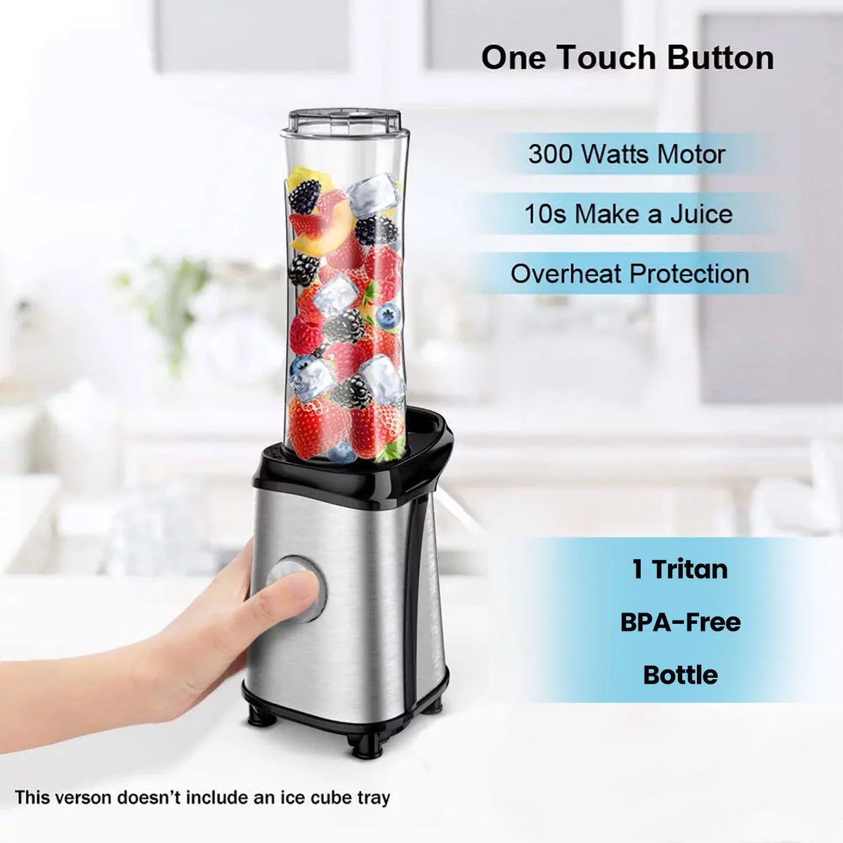 Single Serve Blender with 20Oz BPA-Free Cup F50431
