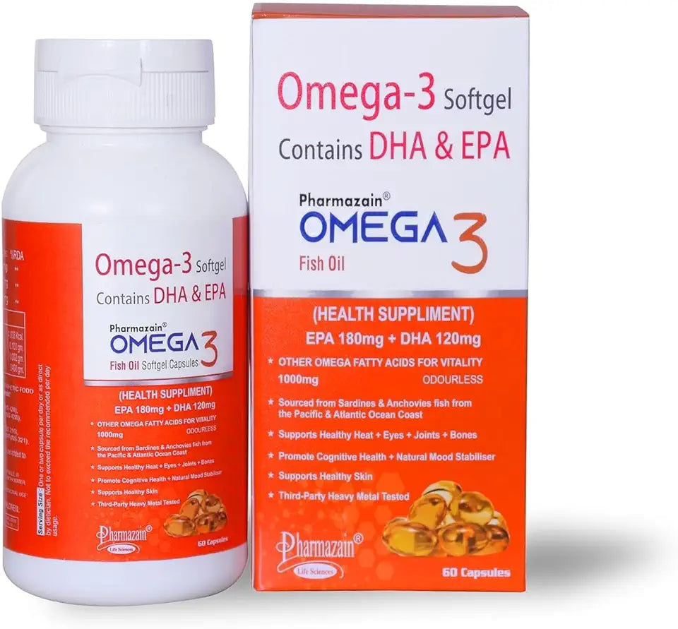 Fish Oil 60 Capsules with EPA & DHA H4240