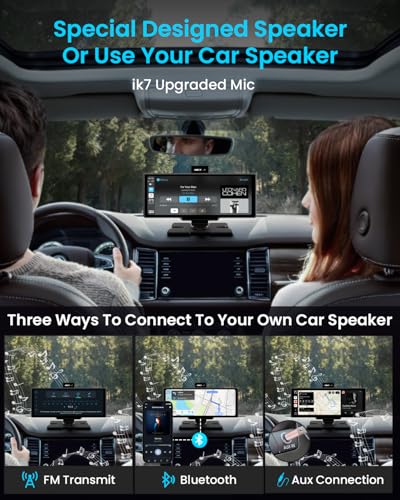10'' Portable Apple Carplay Car Stereo Touch Screen K60563