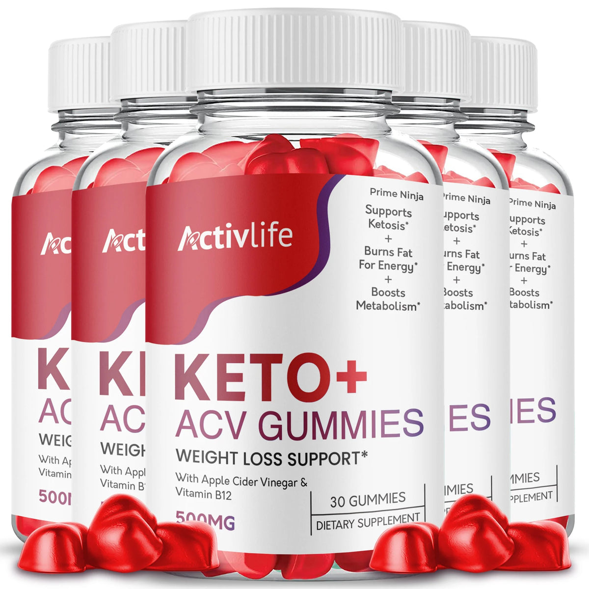 Keto ACV Gummies 5 Pack S93598
