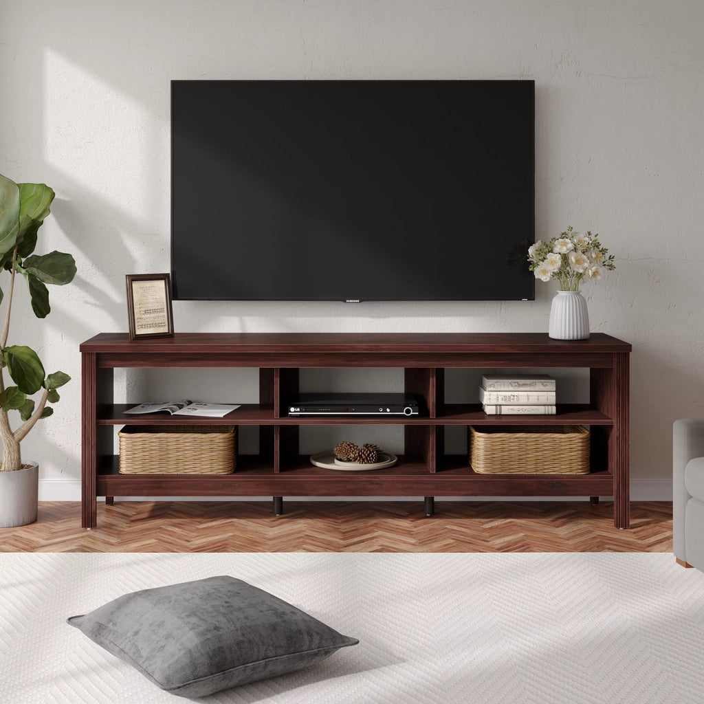 Brown Wood TV Stand Q5944