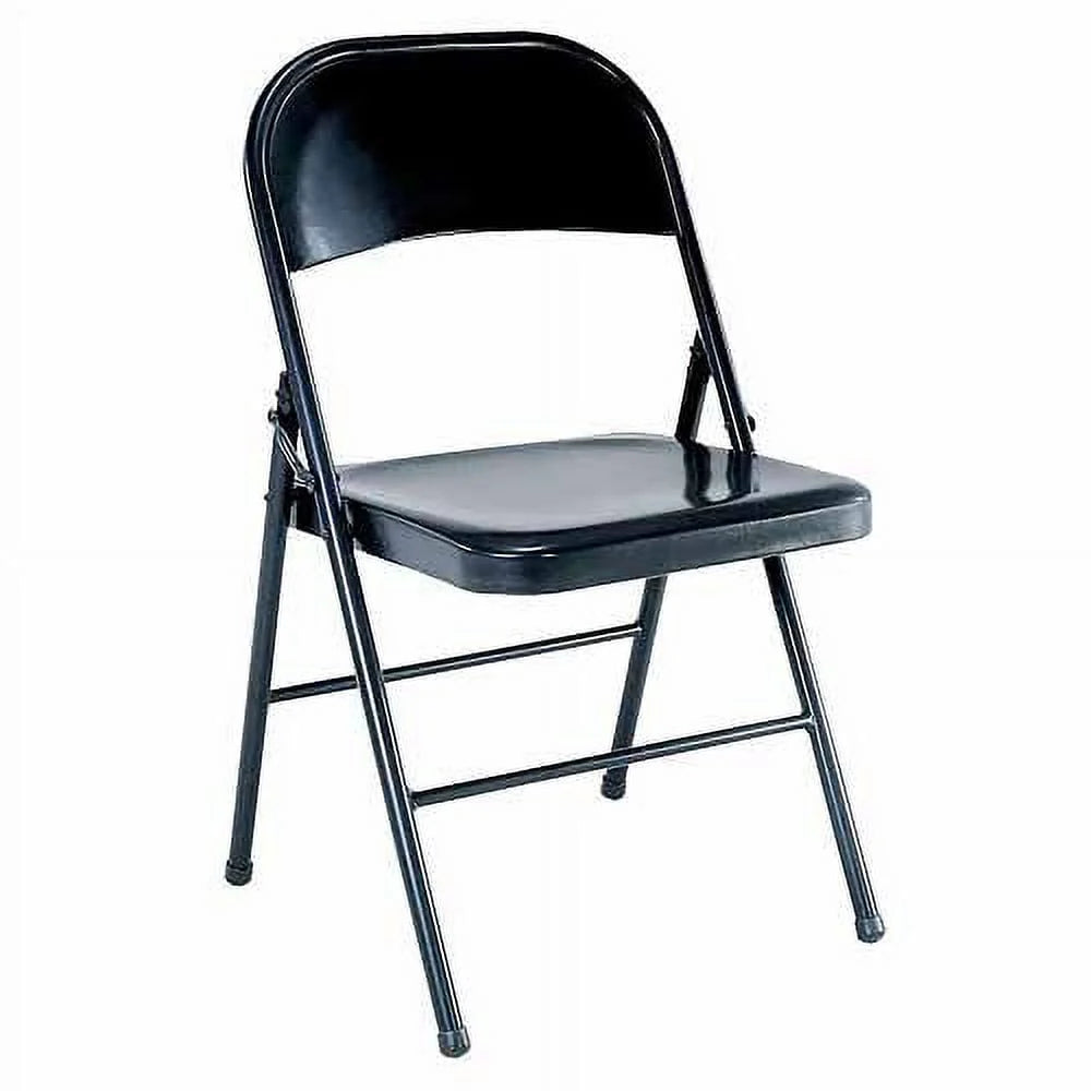 Black Metal Folding Chair F587