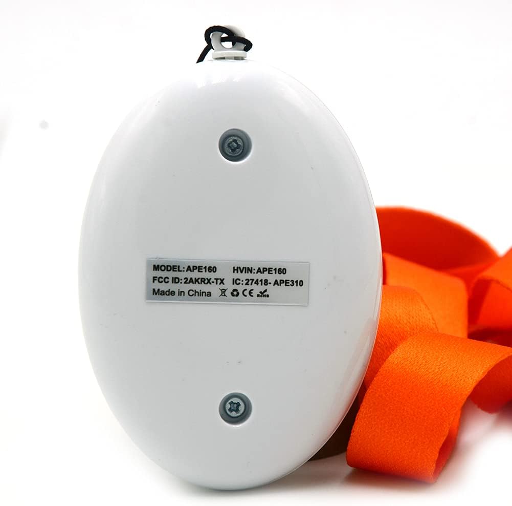 1 Plug-in Receiver 2 Buttons Wireless Caregiver Pager Nurse Calling Alert V52175