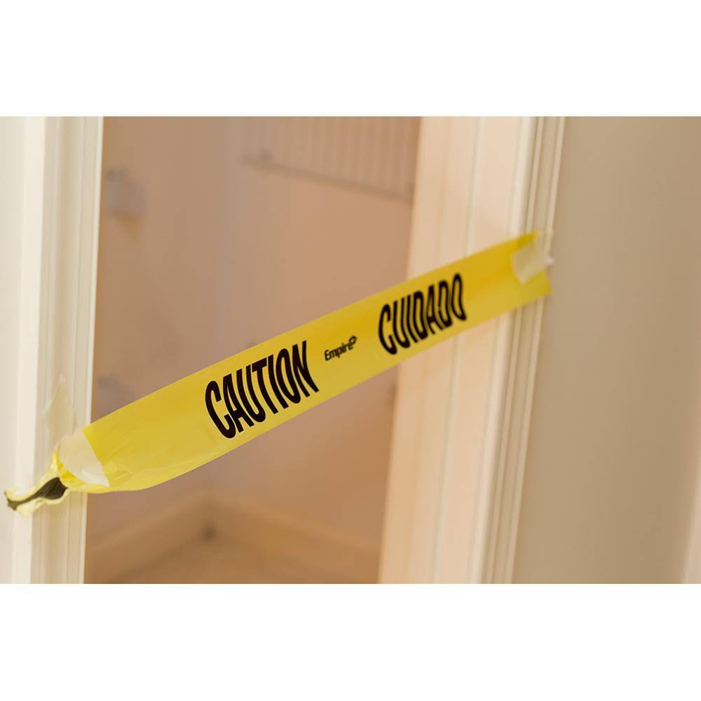 Caution/Cuidado Standard Barricade Tape E839