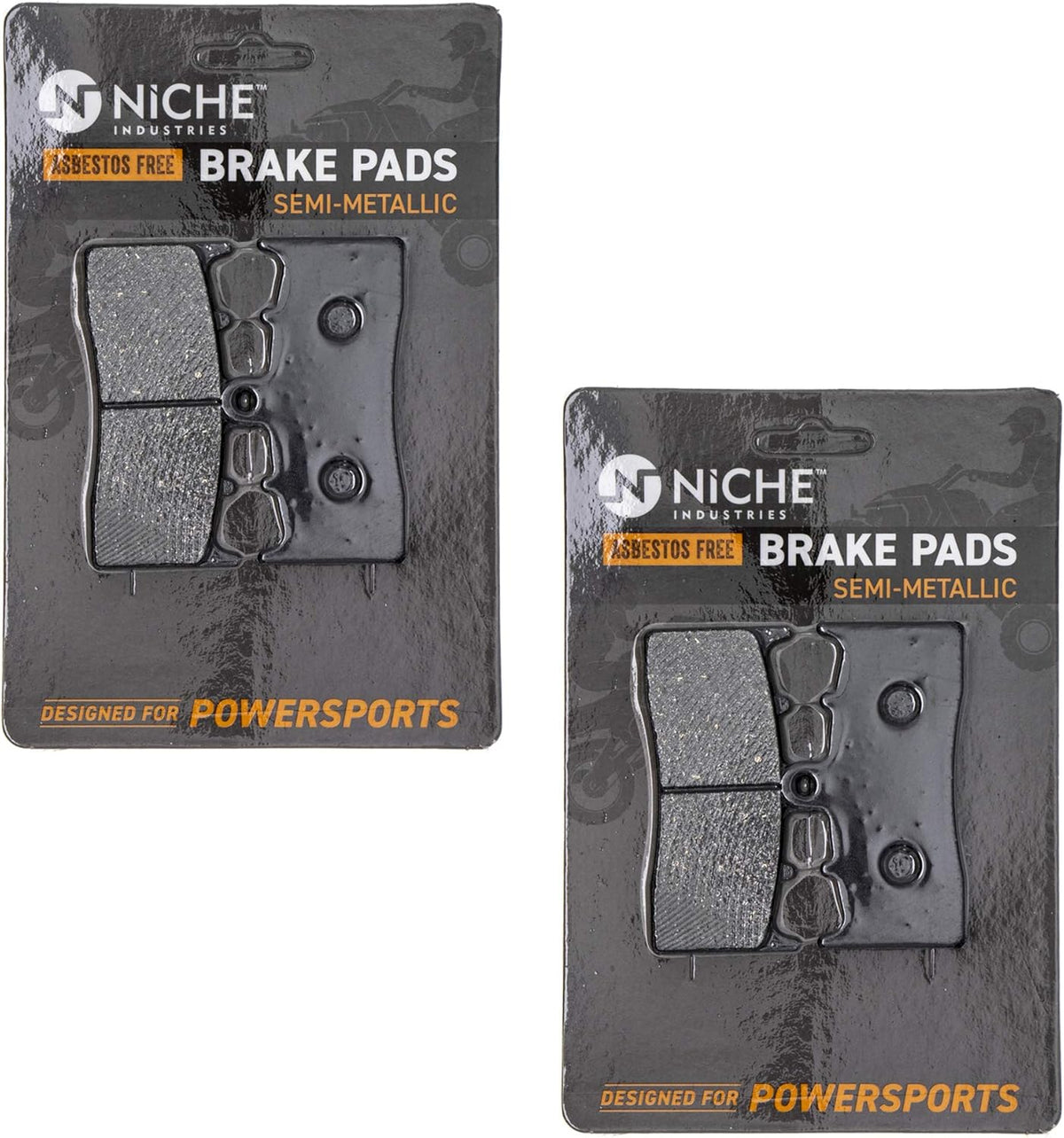 Brake Pad Set Semi-Metallic Pack of 2 I495