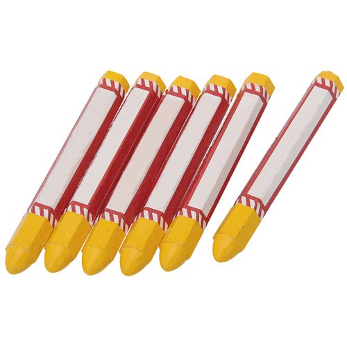 Yellow Marking Crayons 6 Pack E13302