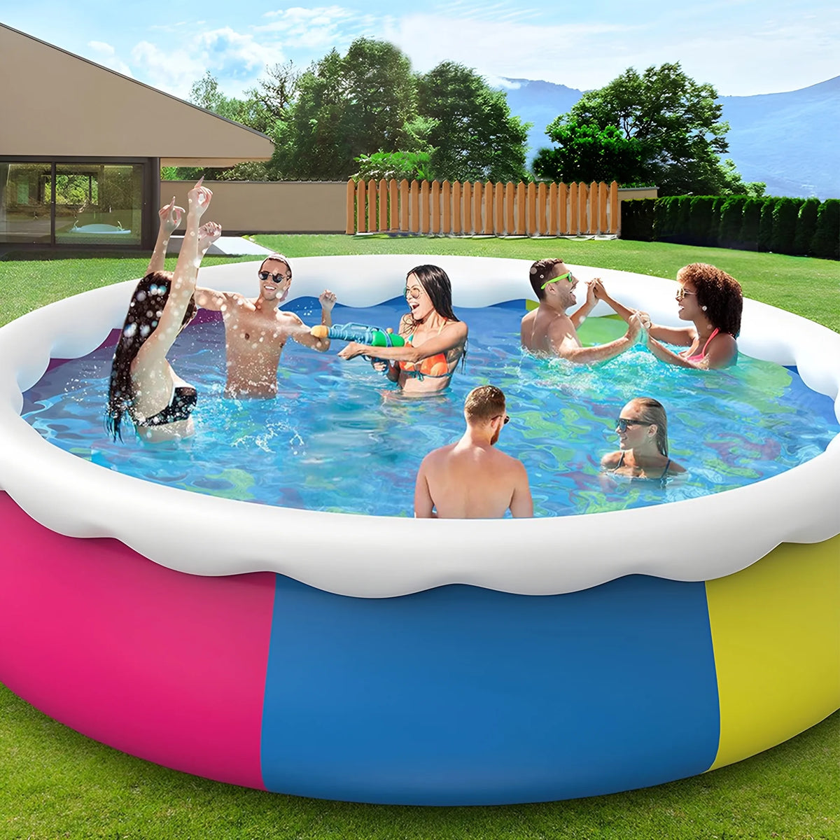 Inflatable Swimming Pool 15' x 36 R8706