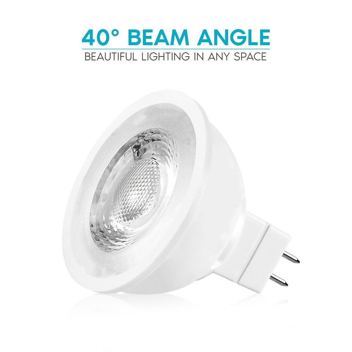 MR16 LED Bulb 6.5W 12V 3000K Dimmable GU5.3 Spotlight Y1791