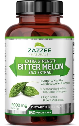 Bitter Melon 25:1 Extract 9000 mg 150 Vegan Capsules X23455