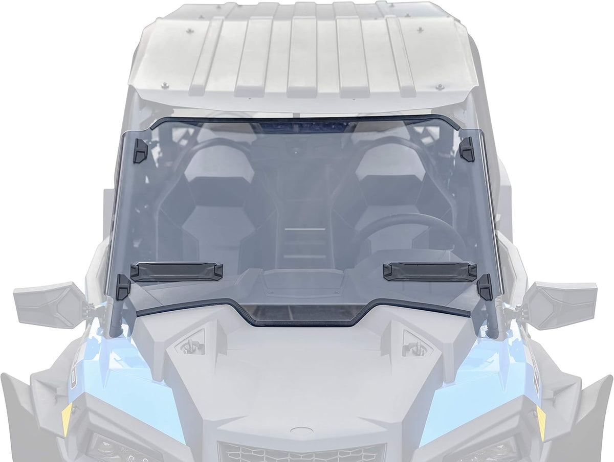 Clear Dustproof Hard Coat Poly Vented Full Windshield for Polaris RZR XP 1000 J729327