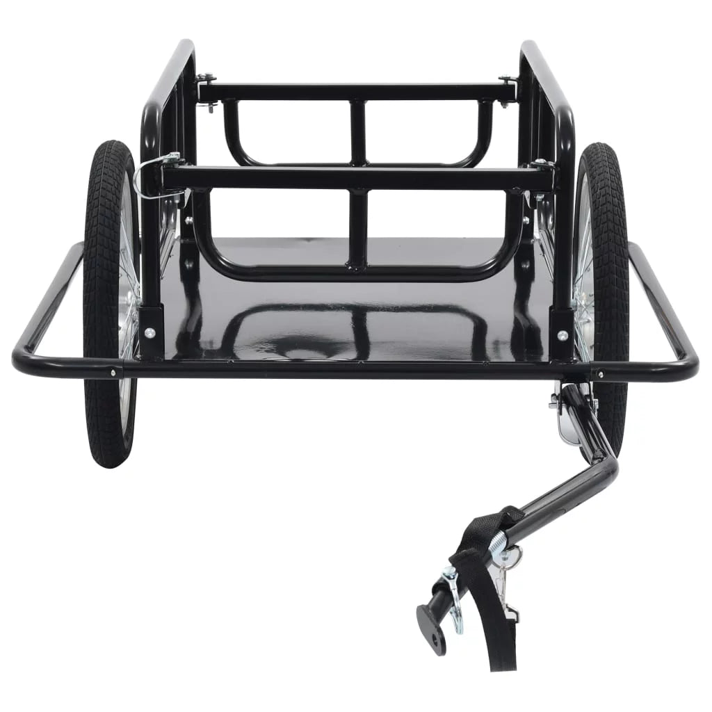 Bike Cargo Trailer Steel Black G2063