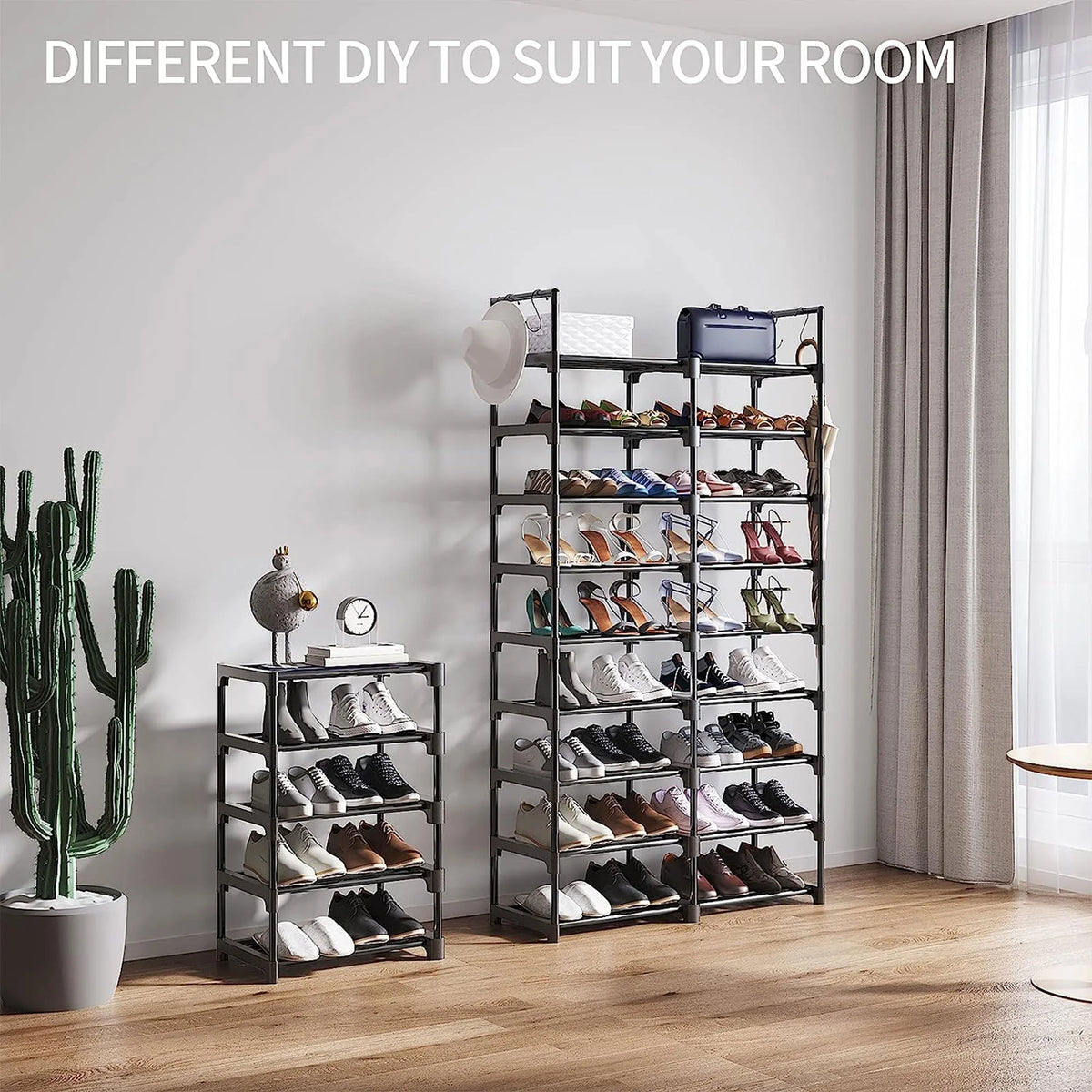 9 Tier Metal Shoe Rack K6501