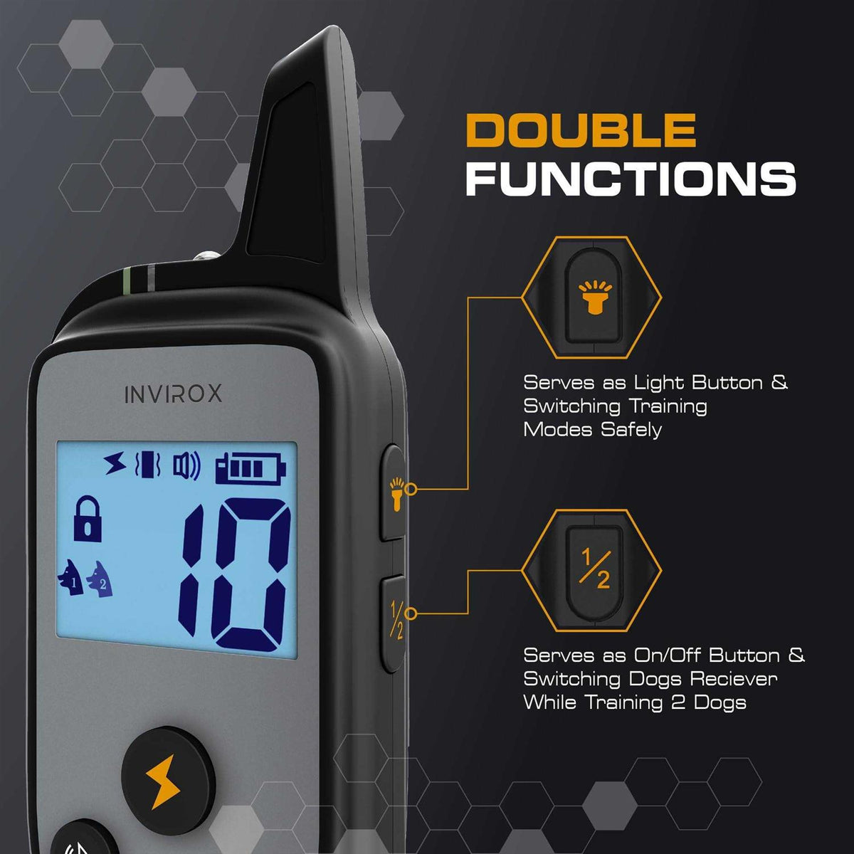 Dog Shock Collar 123 Levels V7383