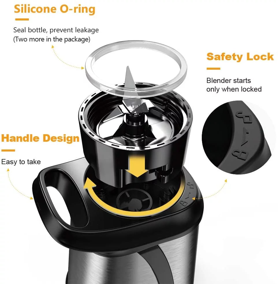 Single Serve Blender with 20Oz BPA-Free Cup F50431