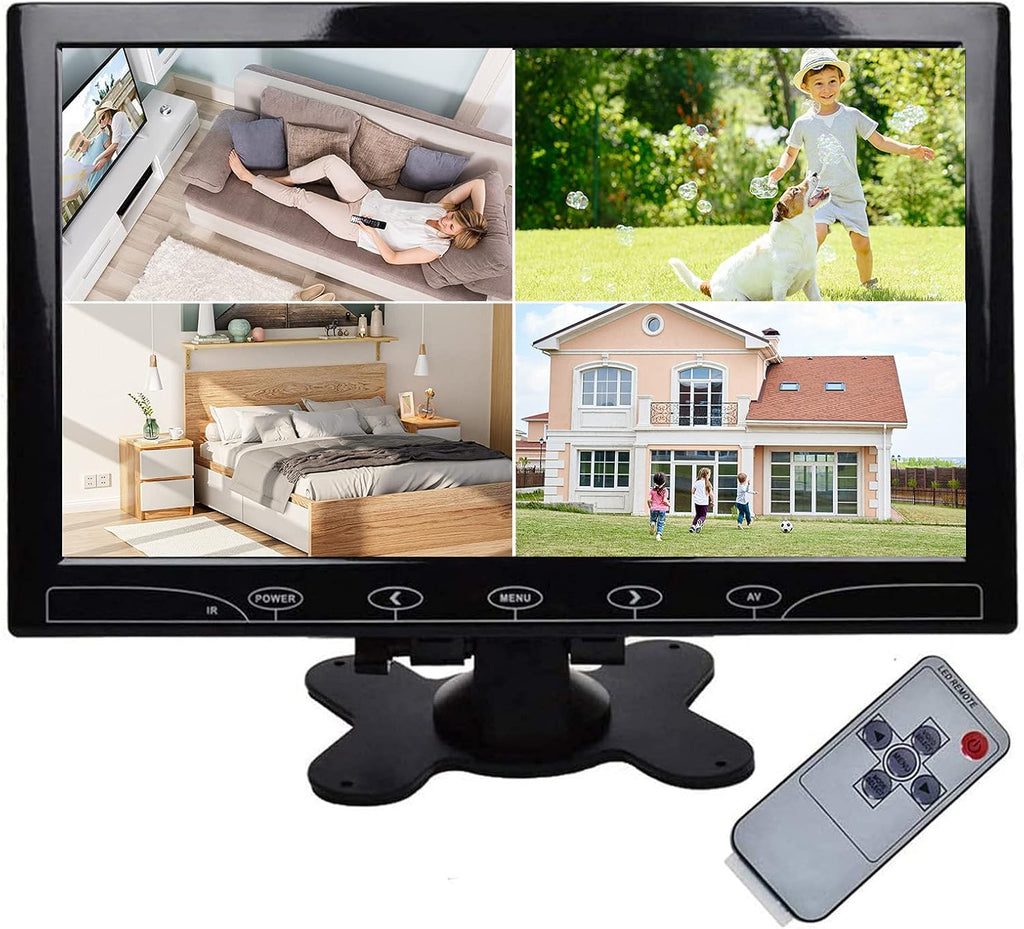 10.1 Inch Security CCTV Monitor with Remote Control Pack of 2 G193857