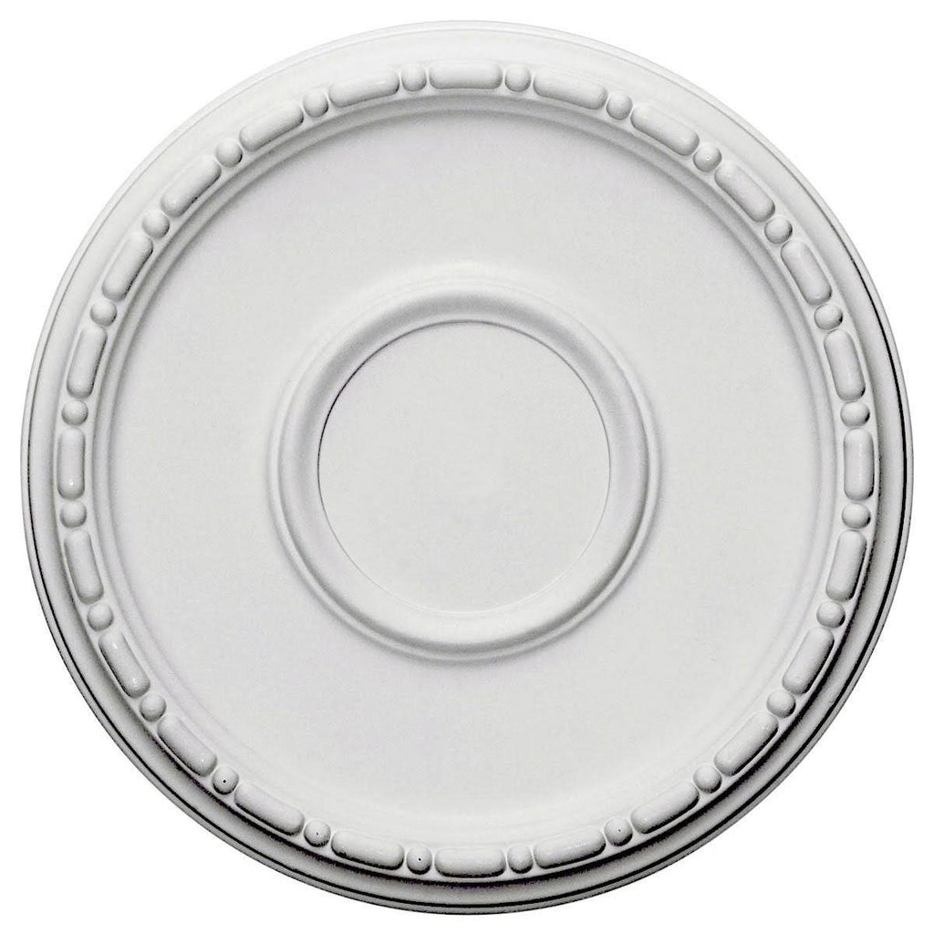 16 1/2x22OD x 1 1/2x22P Ceiling Medallion Hand-Painted Firebrick P77795