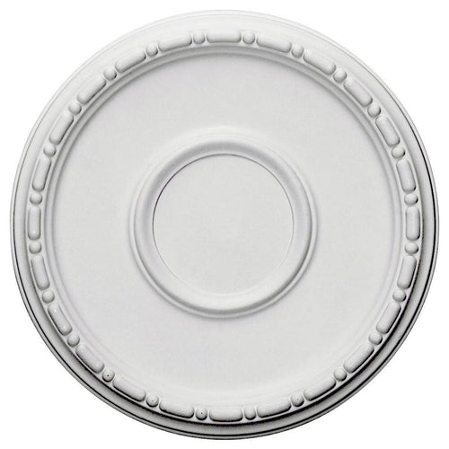 16 1/2x22OD x 1 1/2x22P Ceiling Medallion Hand-Painted Firebrick P77795