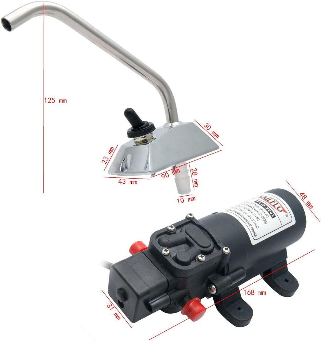 12V Self-Priming Electric Water Pump M321