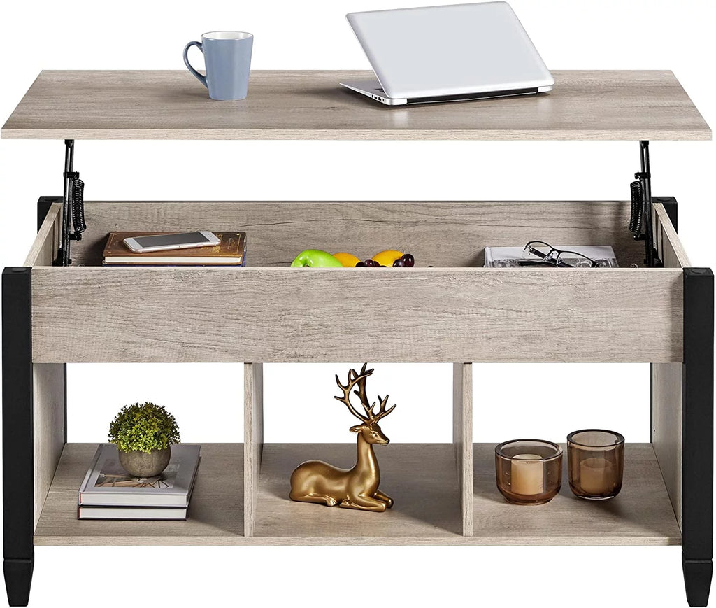 Lift Top Coffee Table with Hidden Compartment Y5675