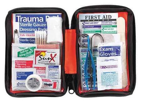 Emergency Lockdown Kit, Plastic Case, 5 Person X418826
