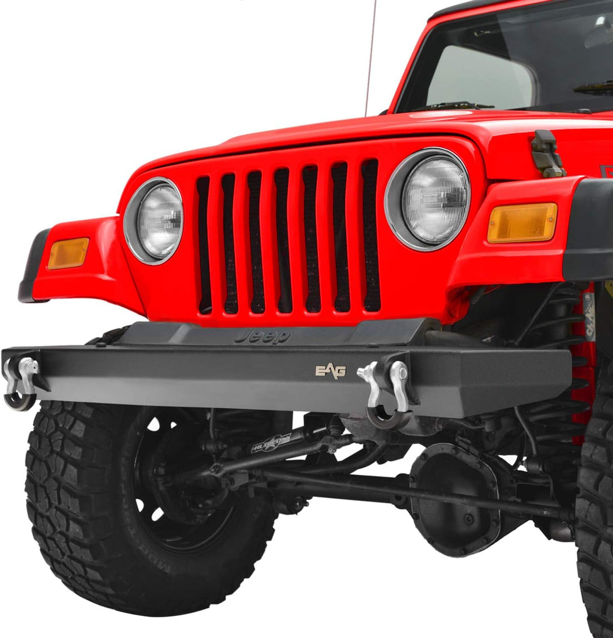 Black Textured Front Bumper A242