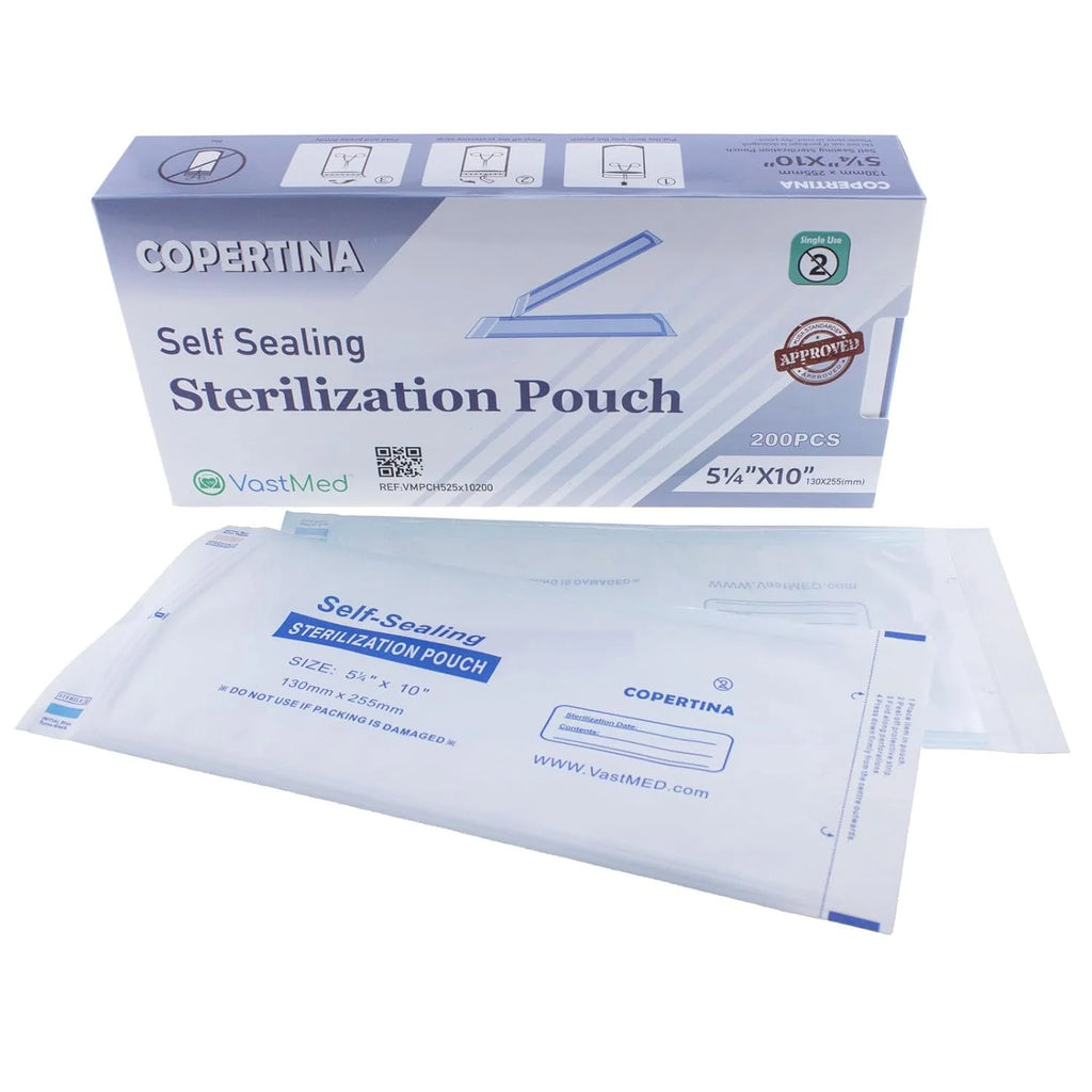 Self Seal Sterilization Pouches with Dual Indicators D15730