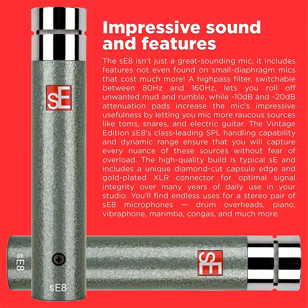 Small-diaphragm Condenser Microphone Stereo Pair E27757