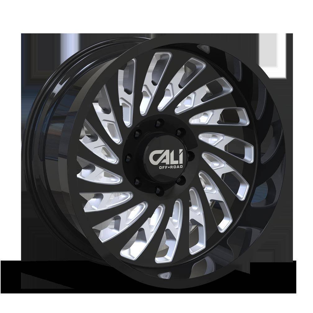 Black Milled 20x12 6x135 Wheel N81462