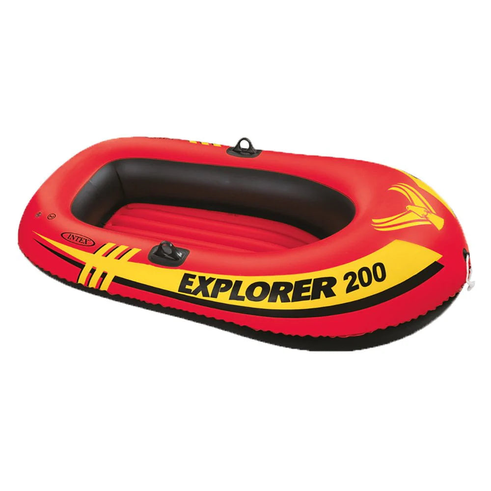 Inflatable 2 Person River Raft Set with Oars & Pump N434