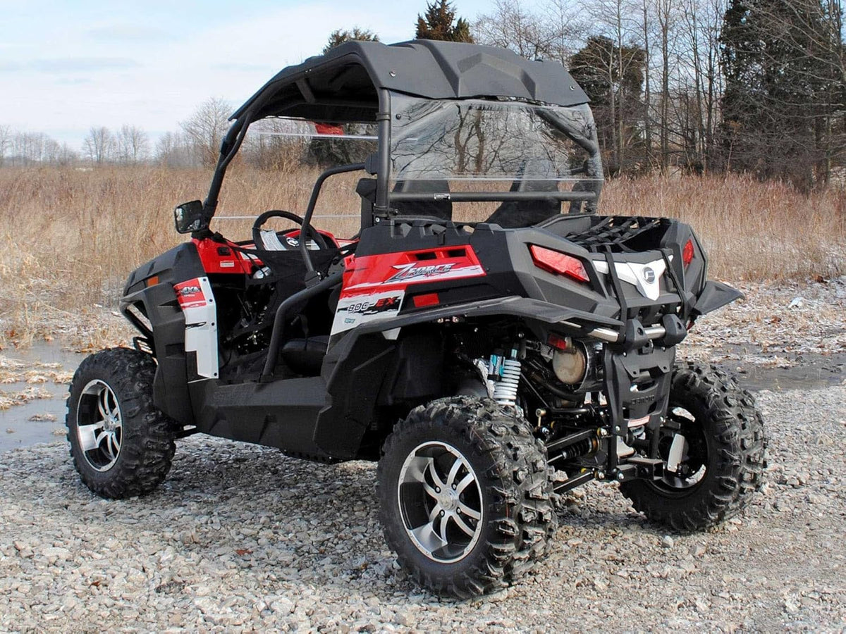 Heavy-Duty Rear Windshield, 1/4 Thick Clear Polycarbonate W3493