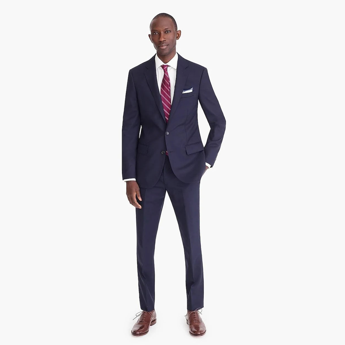 Slim-Fit Suit Pant in Italian Wool Z554