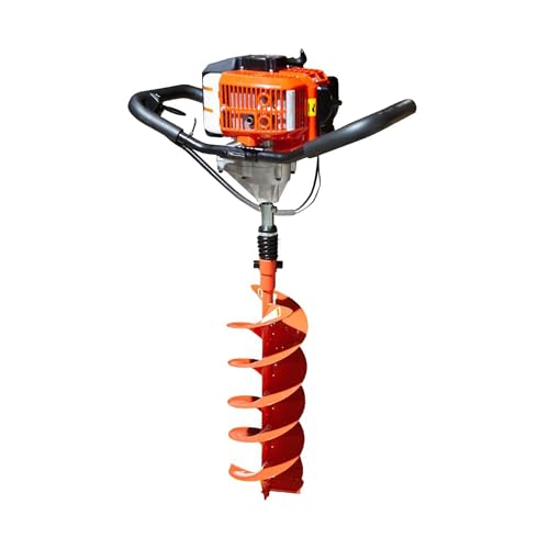 52cc Earth Auger Post Hole Digger with 8 Inch Auger Bit C9790
