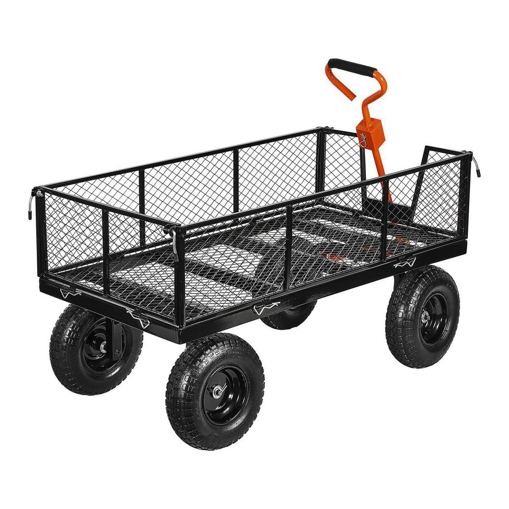 Steel Utility Cart with Removable Sides A884