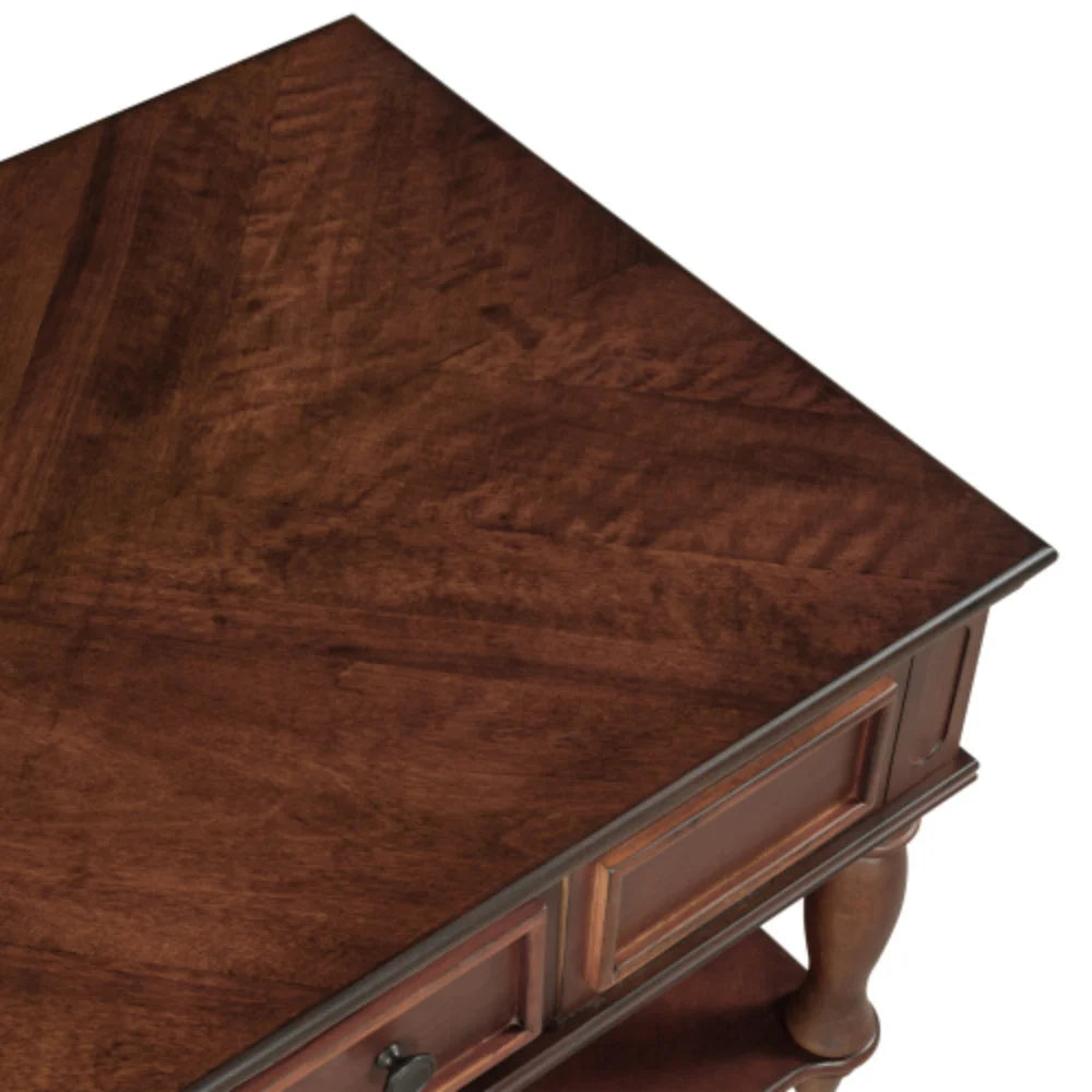 Cocktail Table with Caster Wheels Espresso U25060