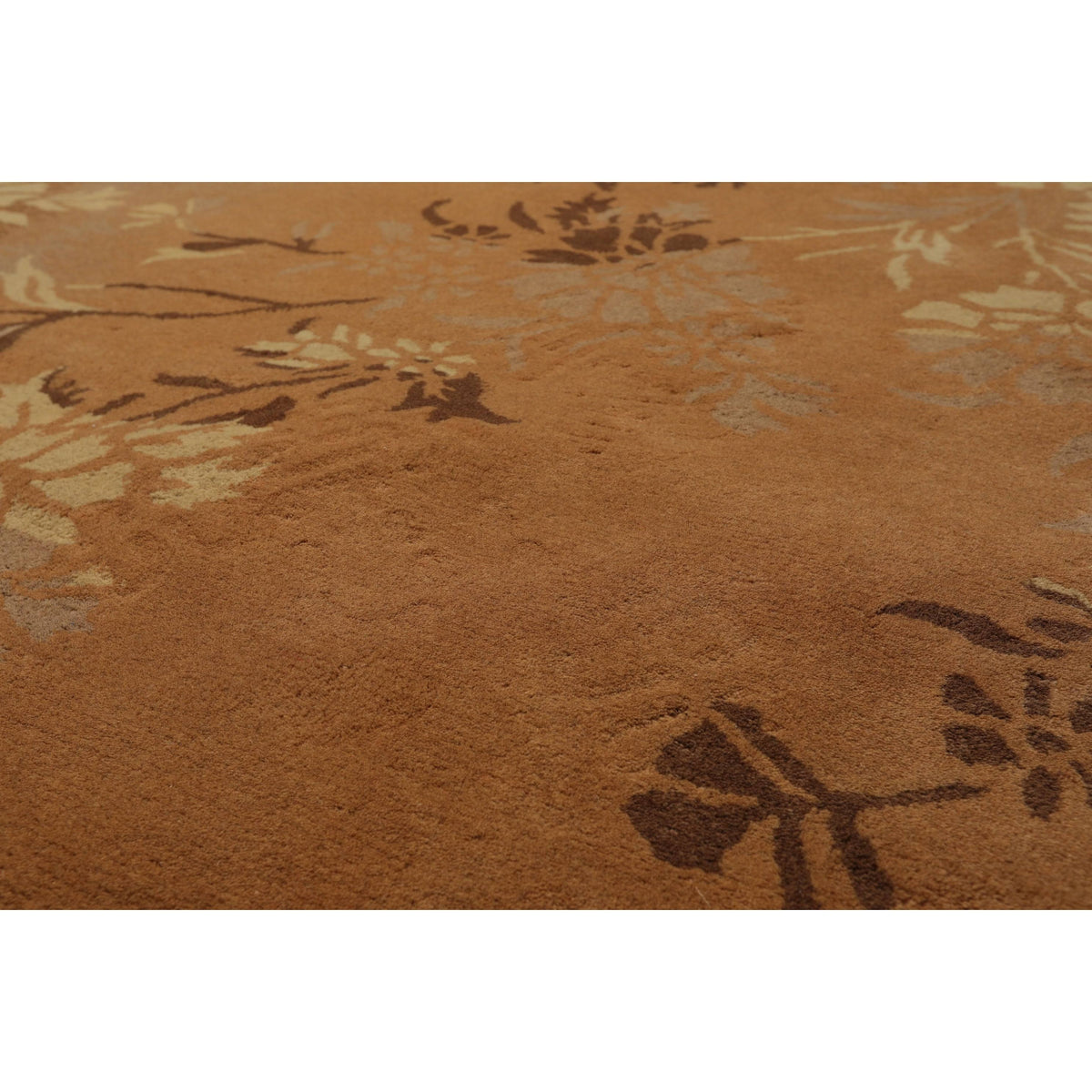 Hand Tufted 100 Wool Botanical Oriental Rug O474