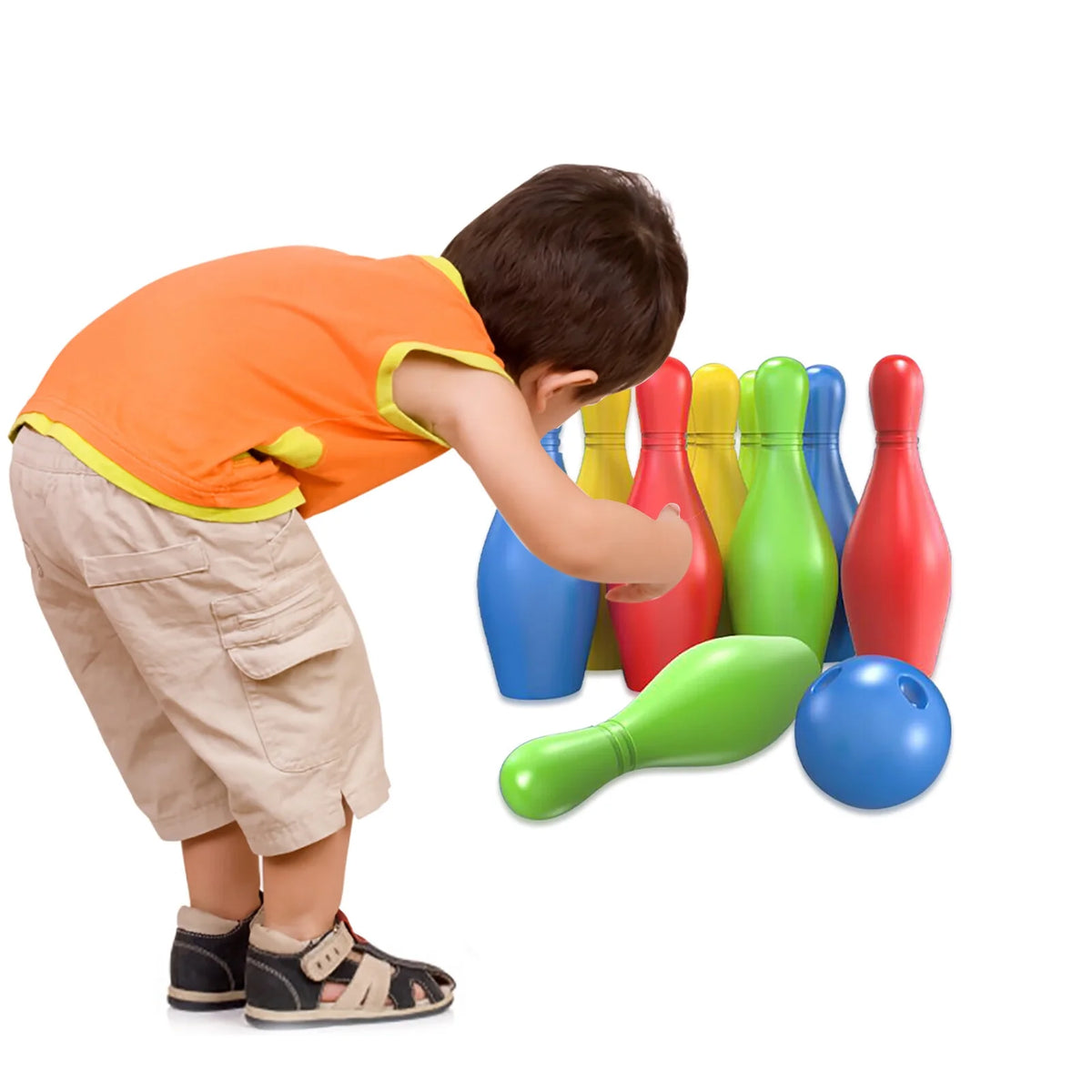 12-Piece Bowling Game Toys H620301
