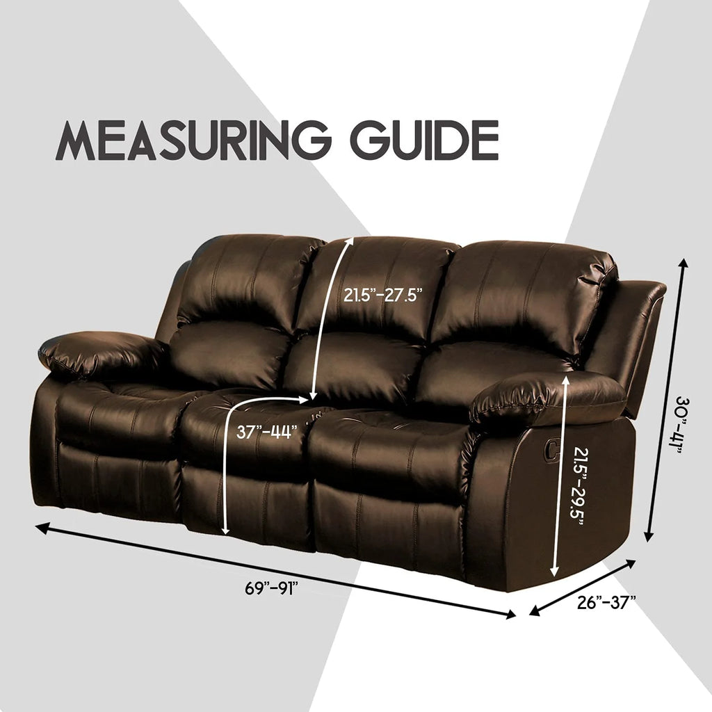 Velvet Sofa Cover 3-Seater Set of 8 X64783