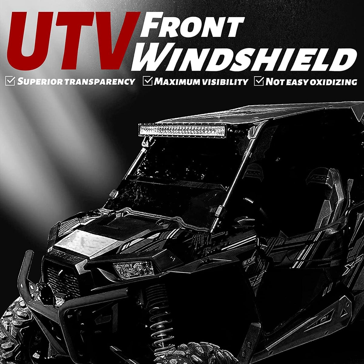 3-in-1 Clear Folding Windshield E167