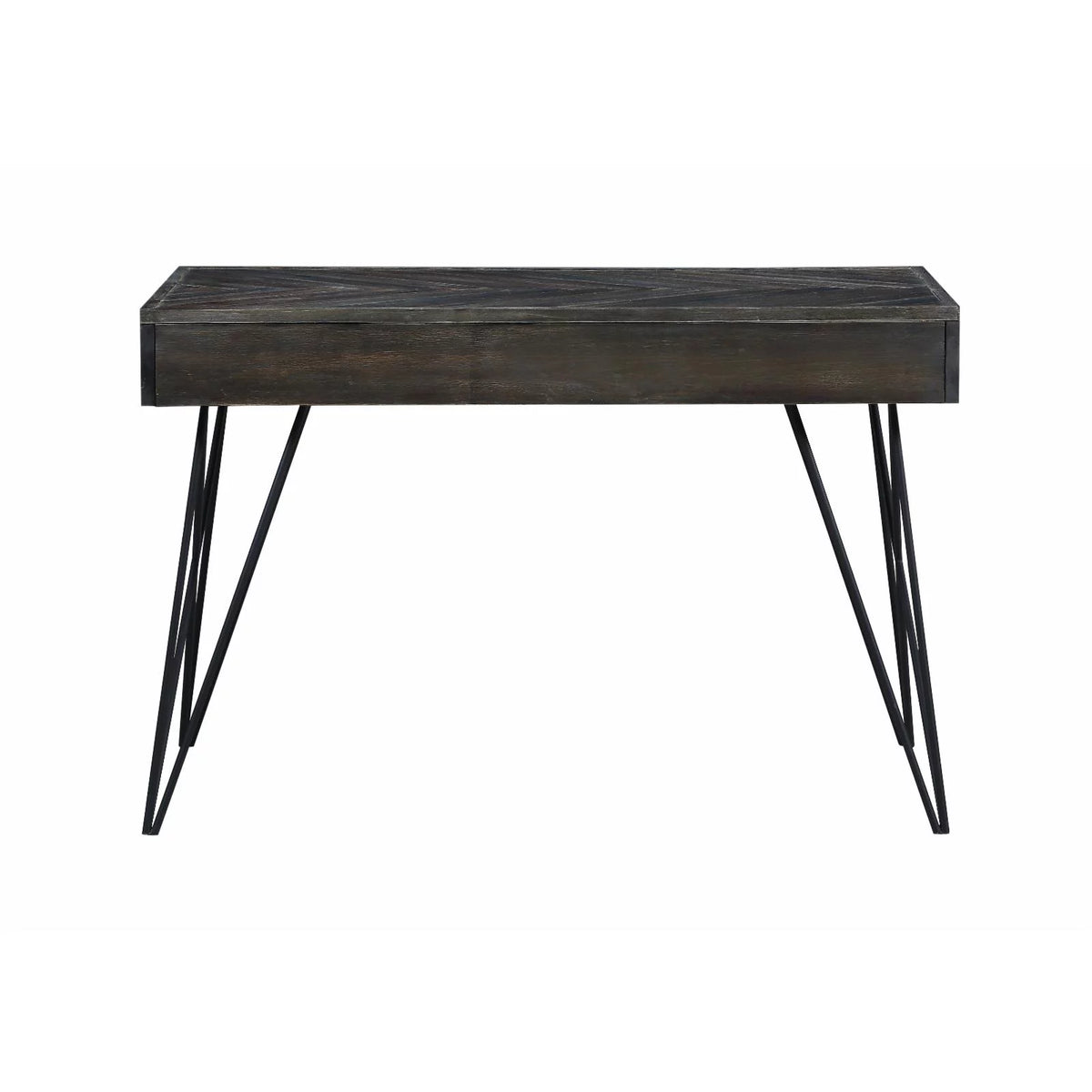 White Wood 2 Drawer Writing Desk A2560