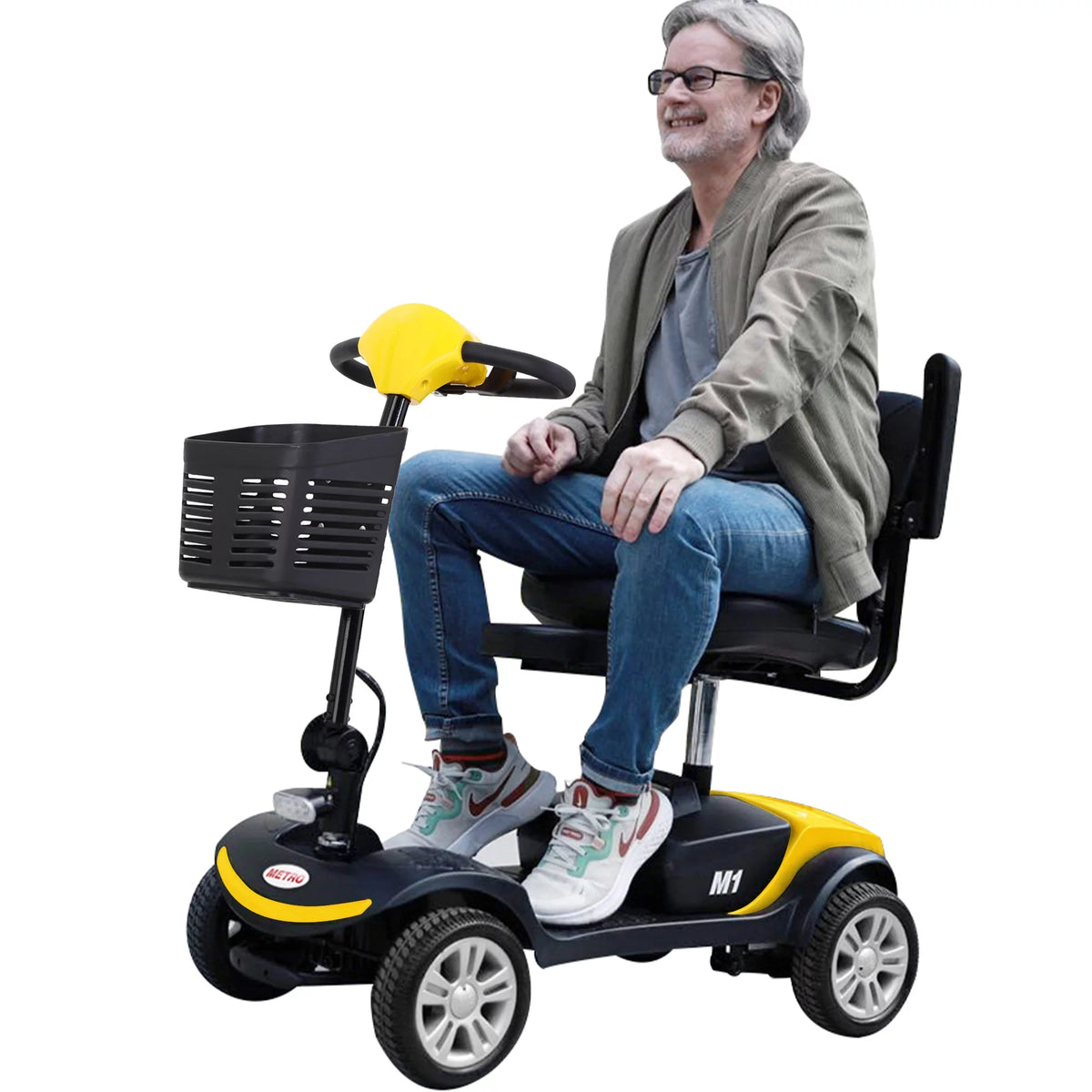 Heavy Duty 4 Wheel Mobility Scooter with Swivel Seat W603298