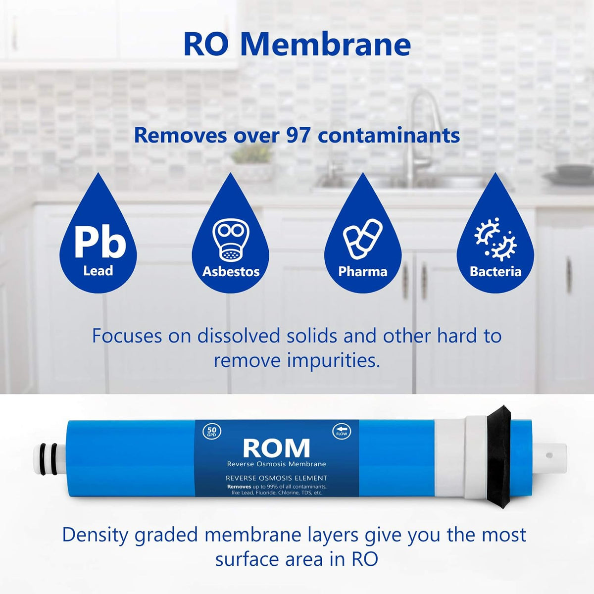 21 Filters 10 inch Size Reverse Osmosis Replacement Filter Set R31998