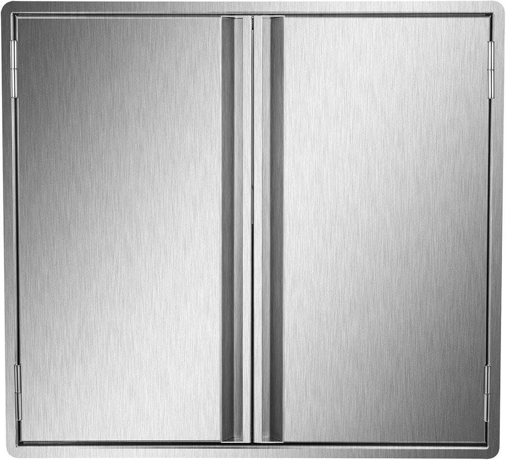 304 Brushed Stainless Steel BBQ Access Door (28 W x 19 H) E9786