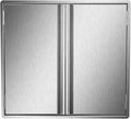 304 Brushed Stainless Steel BBQ Access Door (28 W x 19 H) E9786