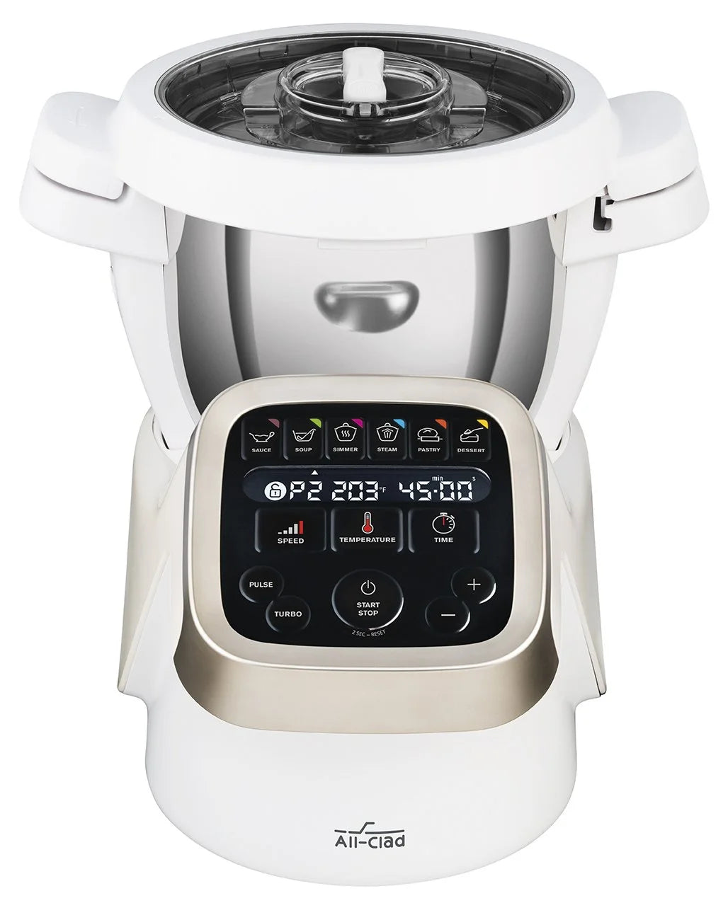 White 4.7-Quart Food Processor P400550