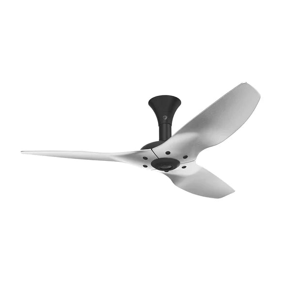 52 Ceiling Fan with Brushed Aluminum Blades and Black Finish with LED L96821