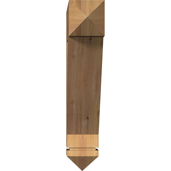 Western Red Cedar Smooth Bracket Q753196
