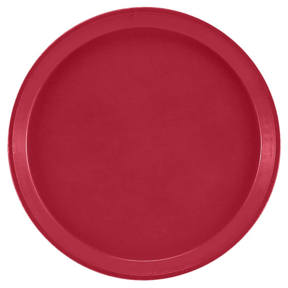 11x22 Round Fiberglass Serving Tray A2734