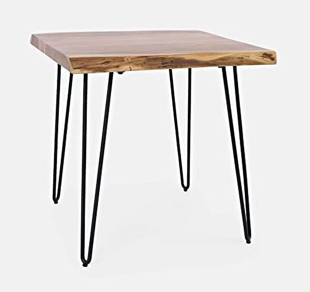 Solid Acacia Square End Table M904766