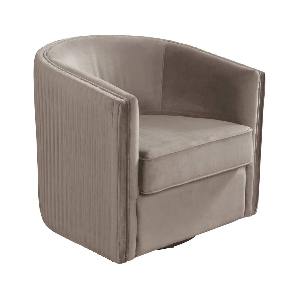 Light Grey Swivel Chair V3515
