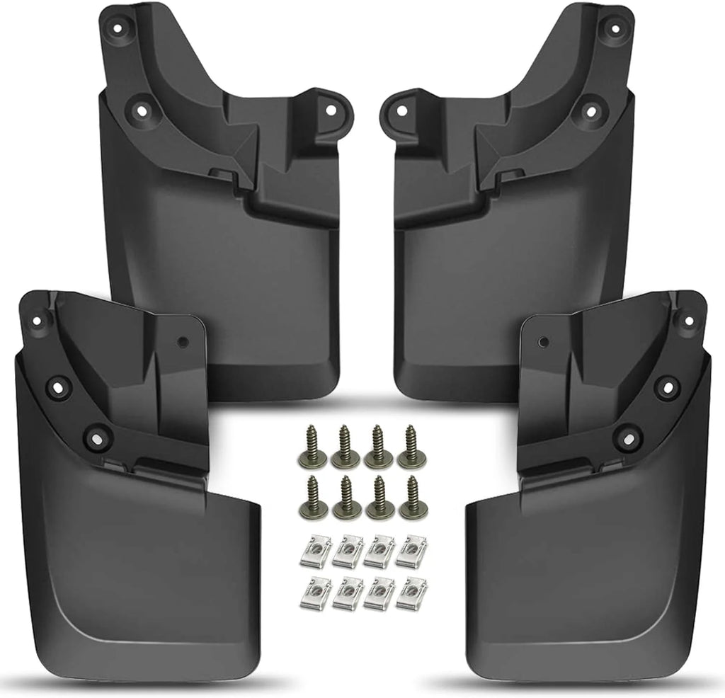 4-PC Molded Mud Flaps Splash Guards for Toyota Tacoma S299